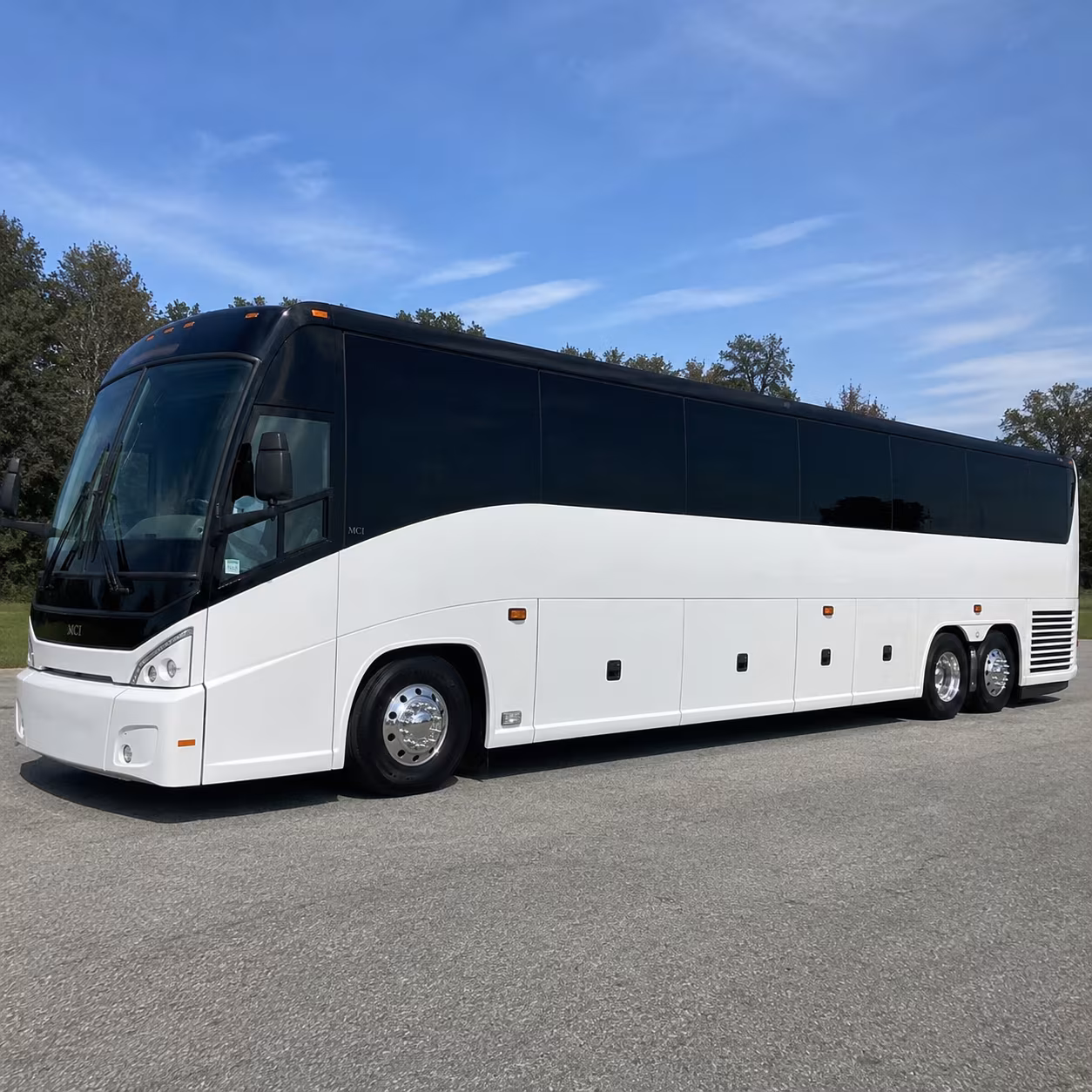 bus rental options for charlotte trips