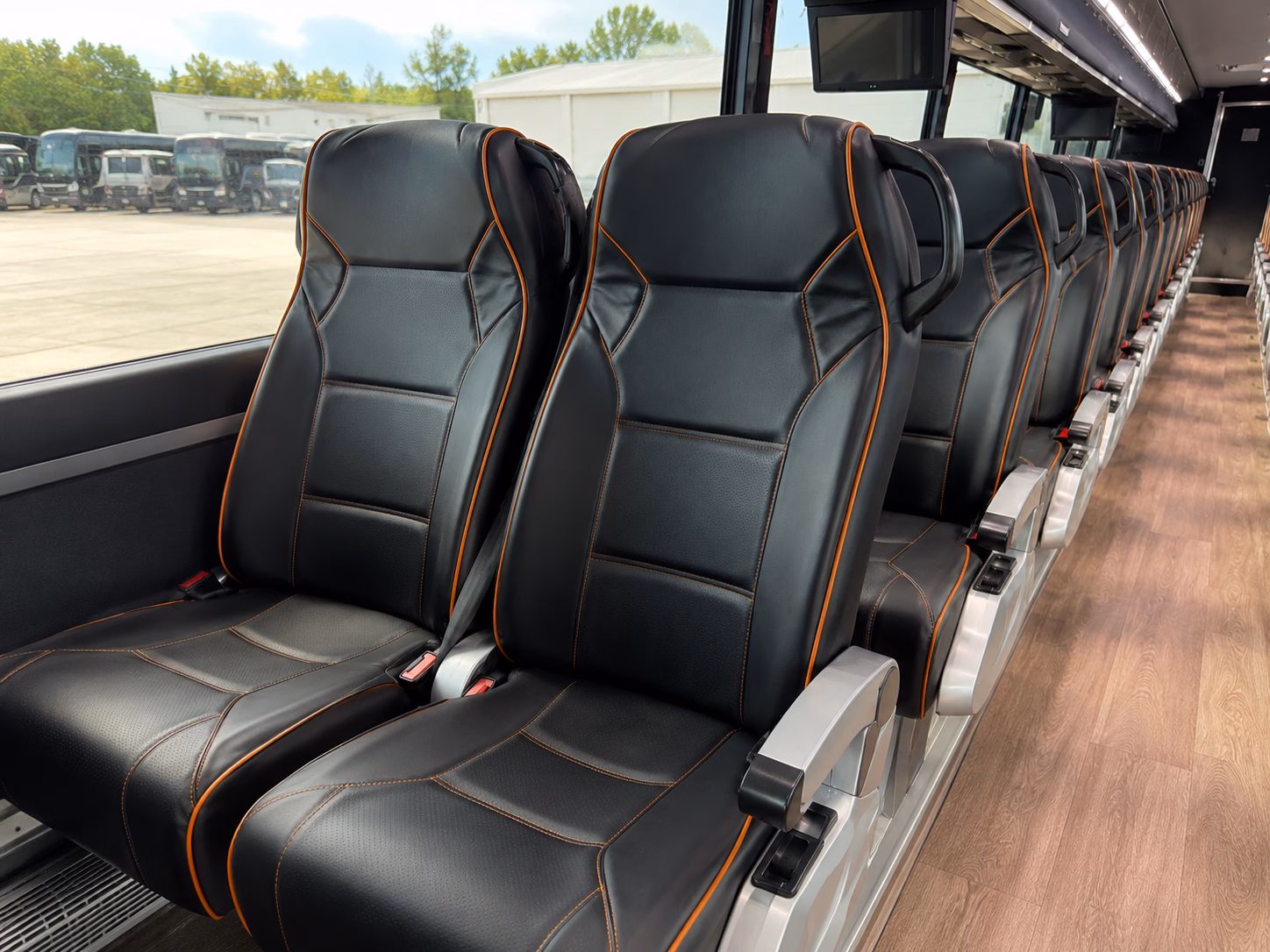 buses for weddings at myers park and south charlotte venues