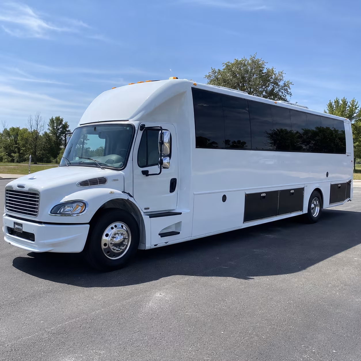 charlotte 40 passenger party bus