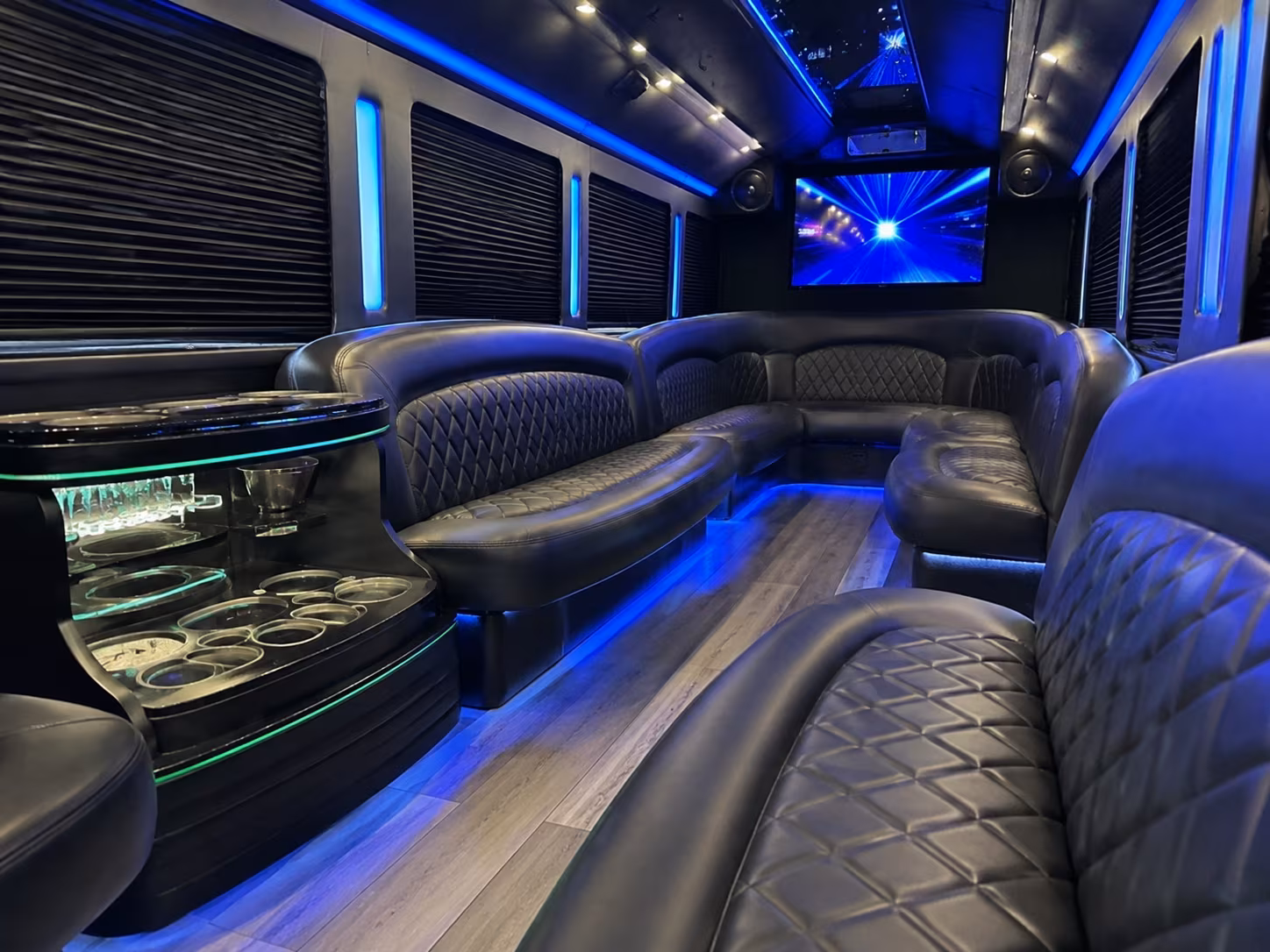 charlotte concert party bus rental