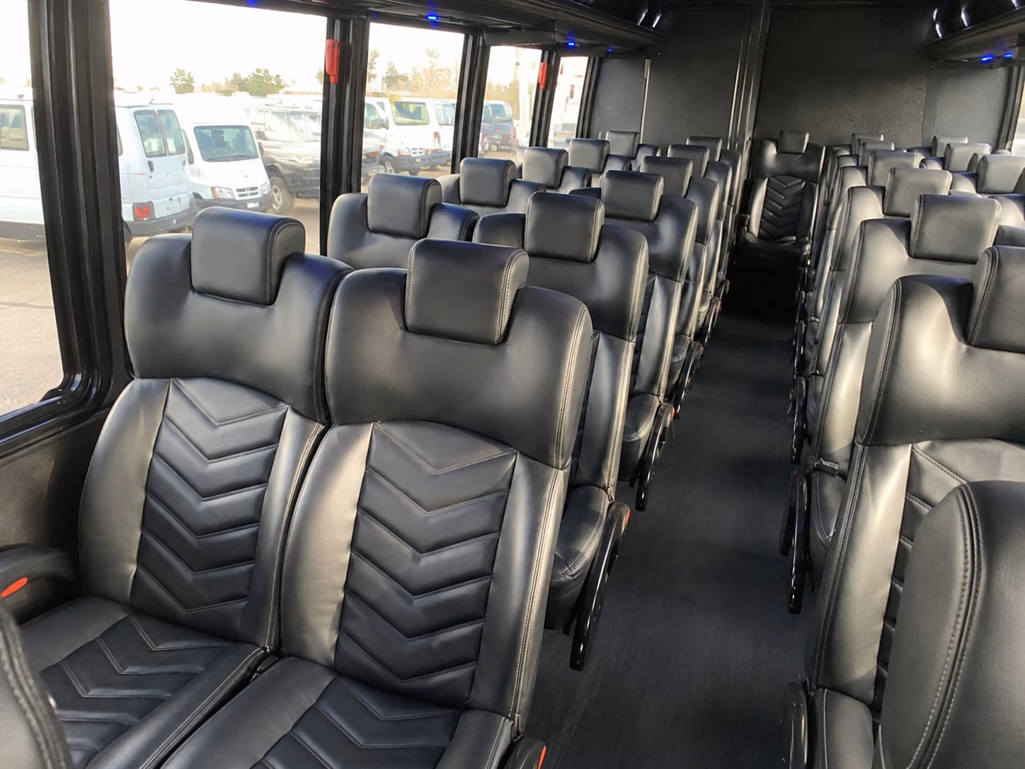 charlotte private event transportation onboard seating
