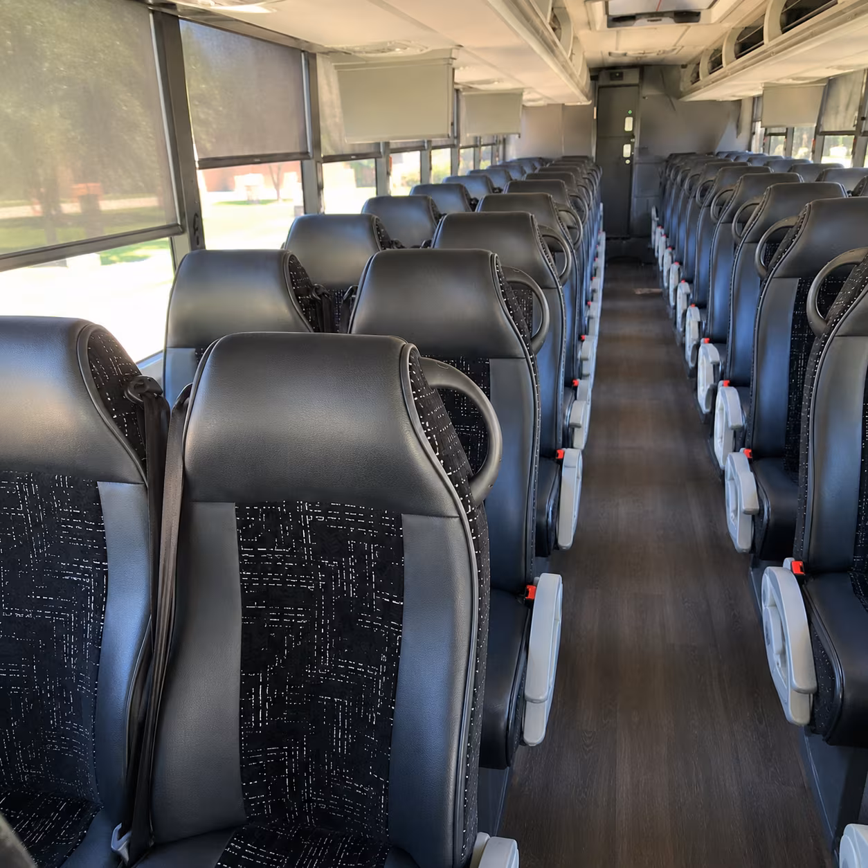 charter buses for corporate events at spectrum center and bank of america stadium