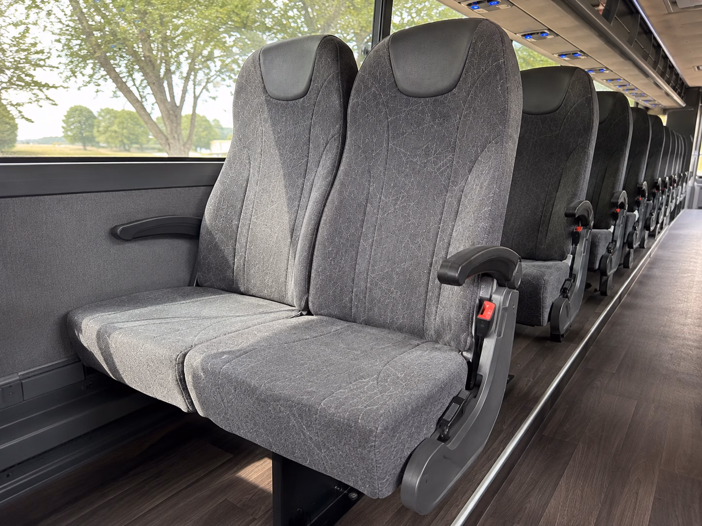 how the type of bus you choose changes the price in charlotte north carolina