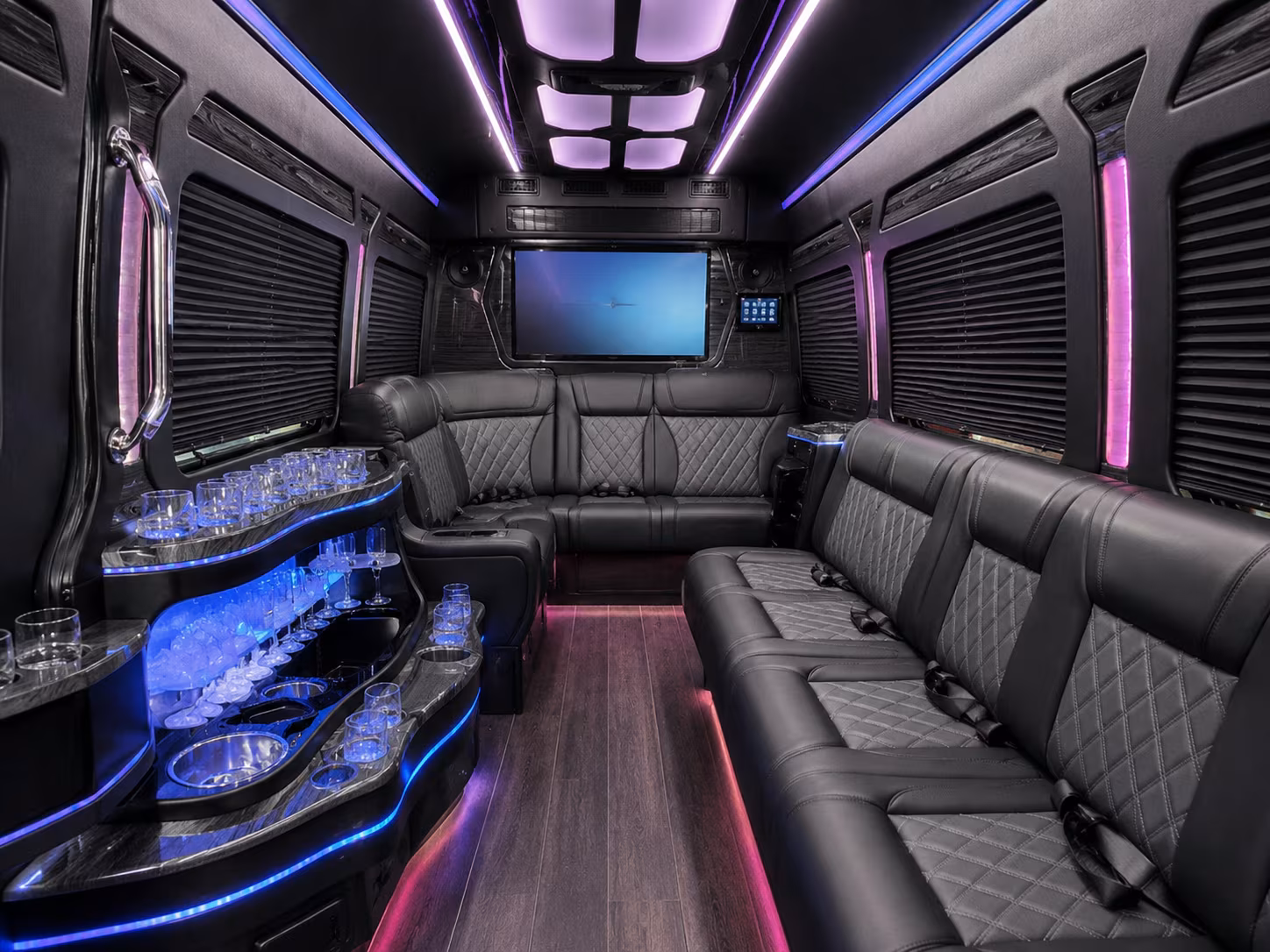 prom night bus rentals to uptown charlotte venues and hotel ballrooms