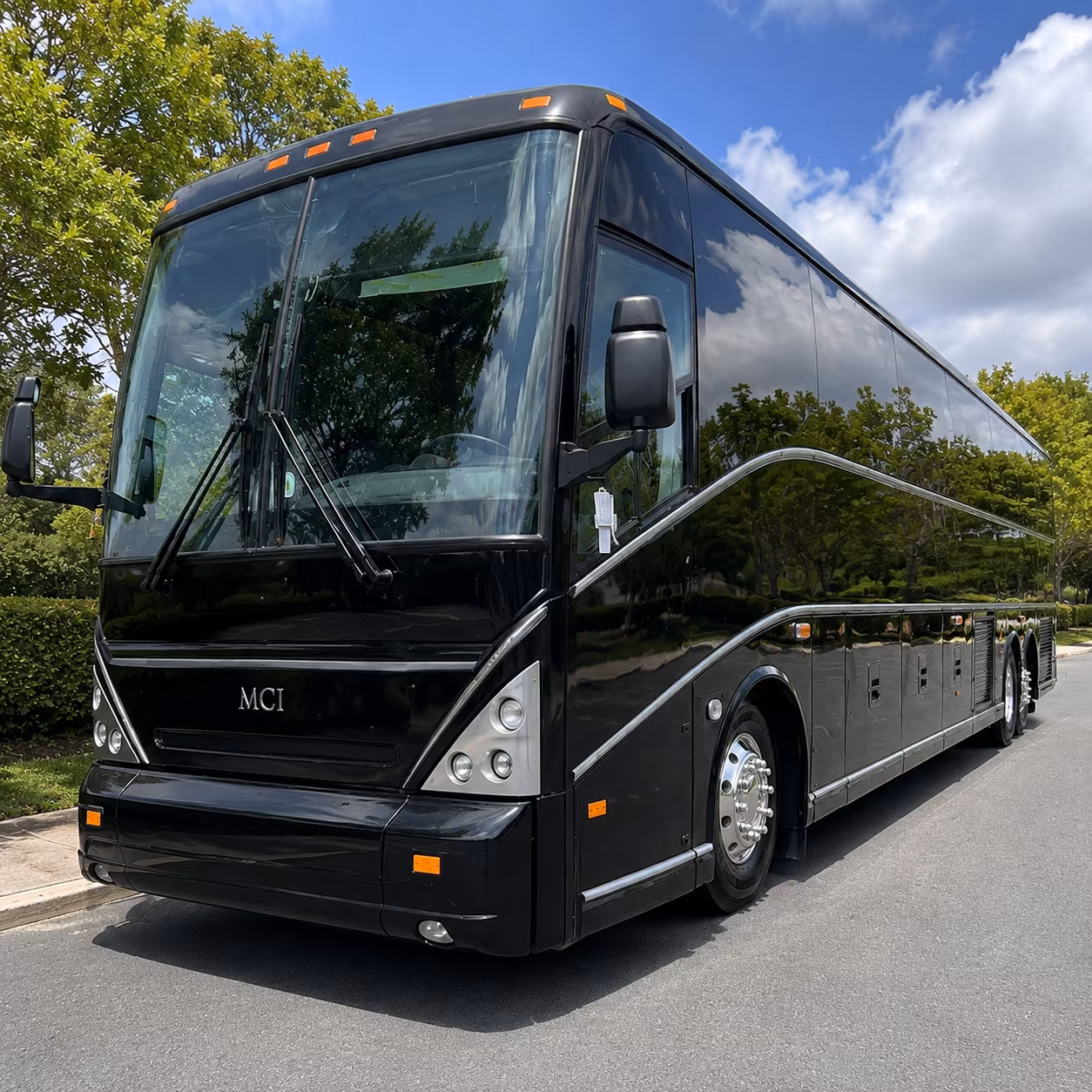 wedding and private event shuttle buses in charlotte